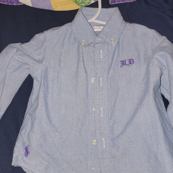 Long sleeve chambray Ralph Lauren shirt - Picture 4 of 4